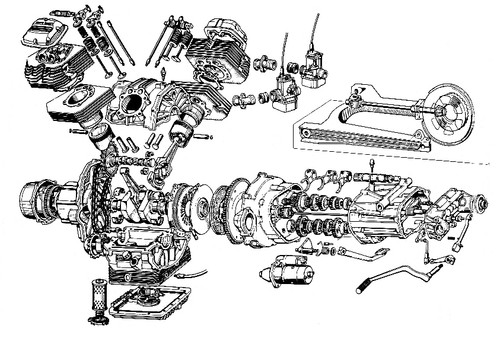 Moto guzzi v65 47 - guzzi, >47